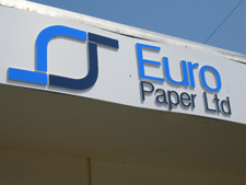 Euro Paper sign