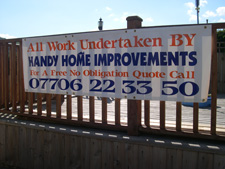 Handy Home Improvements banner