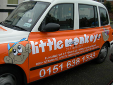 Little Monkeys taxicab